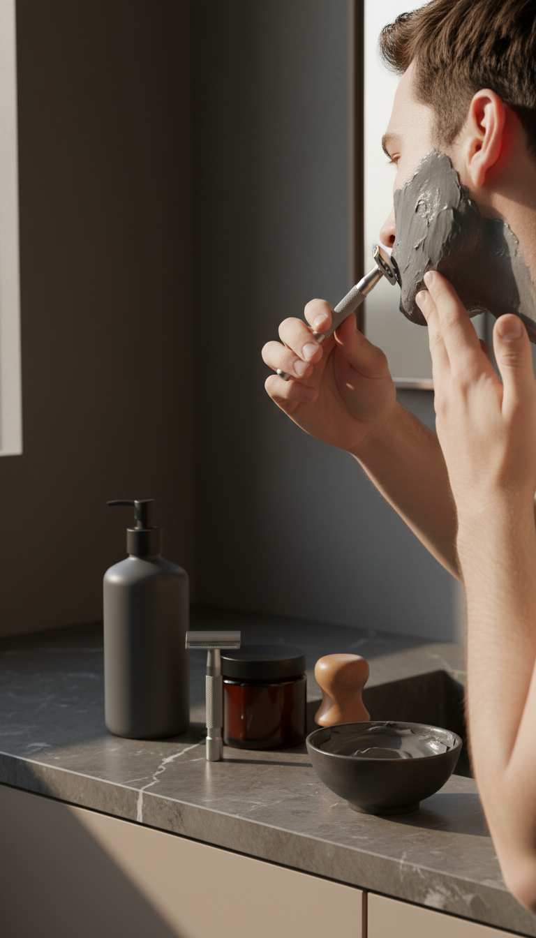 Grooming Essentials Kit in use