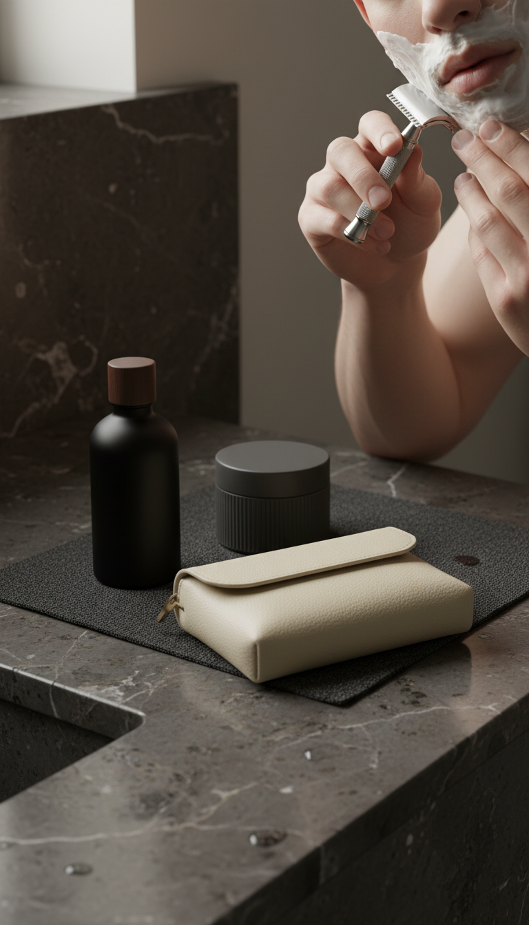 Premium Grooming Kit in use